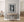 Mockup of framed coastal wolf print in living area decor